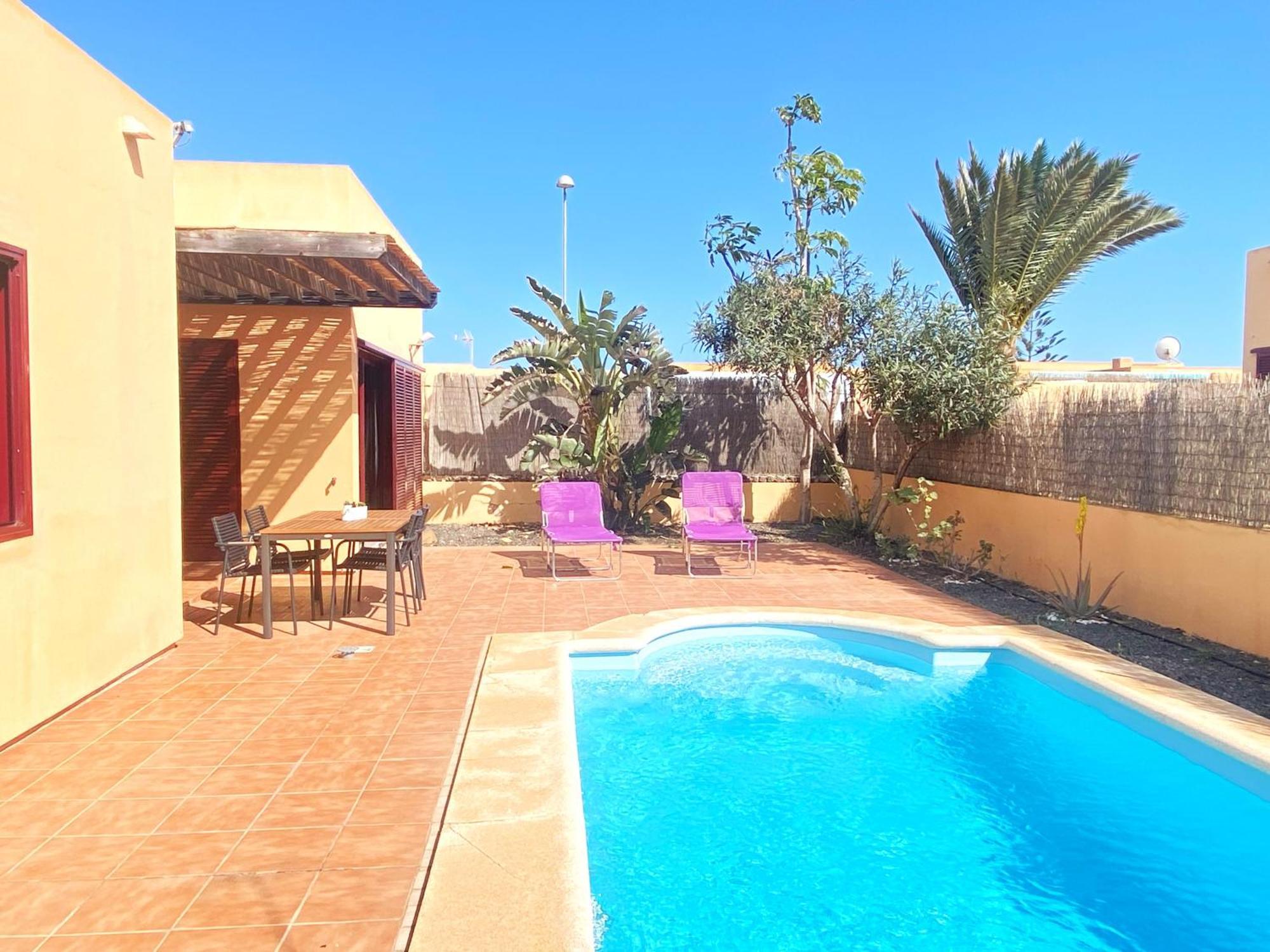 Villa Marlau Con Piscina Privada La Oliva Exterior foto